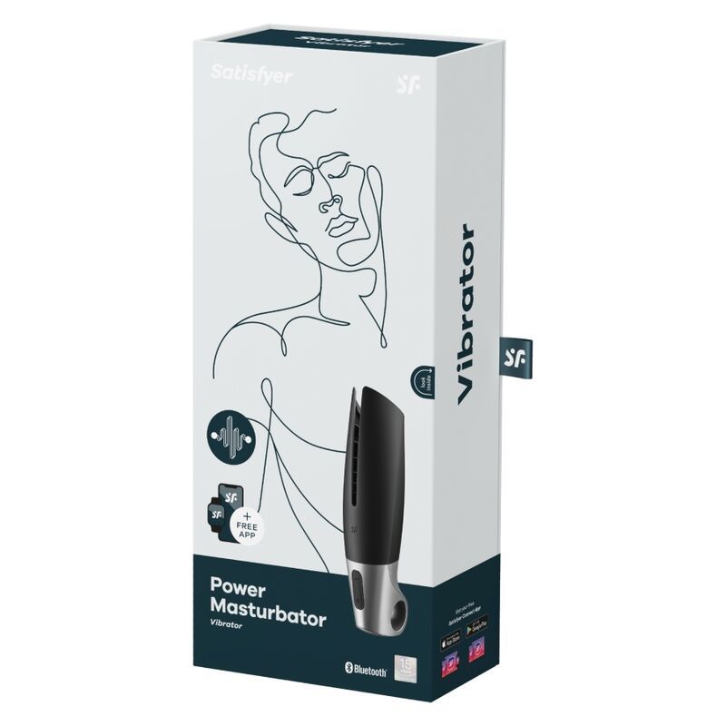 MASTURBATORE SATISFYER POWER - NERO  