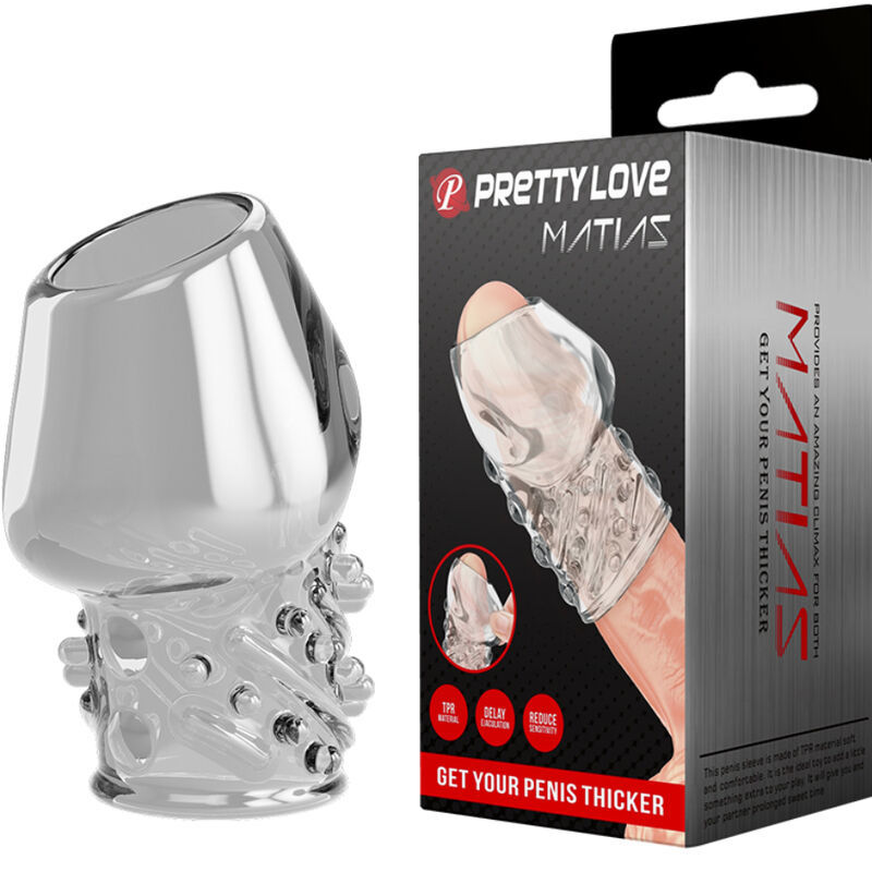 PRETTY LOVE - MATIAS PENIS SPESSORE TRASPARENTE  