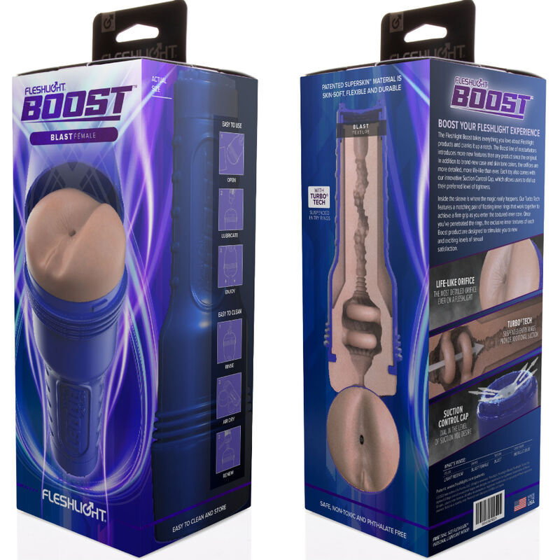 FLESHLIGHT BOOST BLAST LM FLESH (RP)  