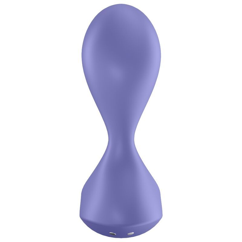 SATISFYER SWEET SEAL VIBRATING PLUG APP - LILAC  