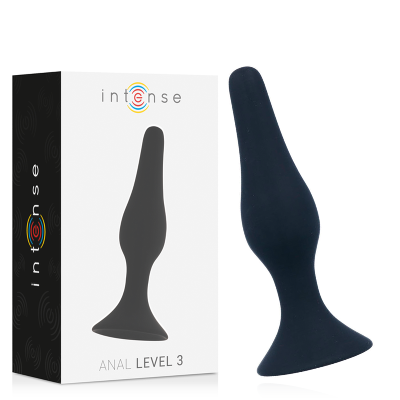 LIVELLO ANALE INTENSO 3 12,5 CM NERO