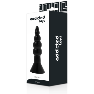 ADDICTED TOYS PLUG ANALE 17CM NERO 