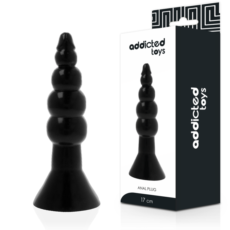 ADDICTED TOYS PLUG ANALE 17CM NERO  