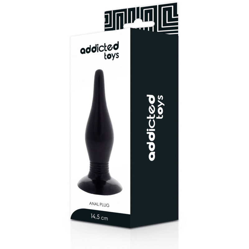 ADDICTED TOYS PLUG ANALE 14.5CM NERO