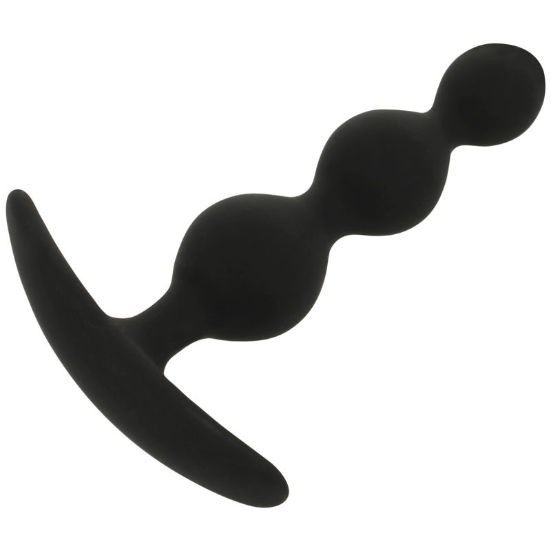 OHMAMA ANAL BEADS 10 CM - NERO