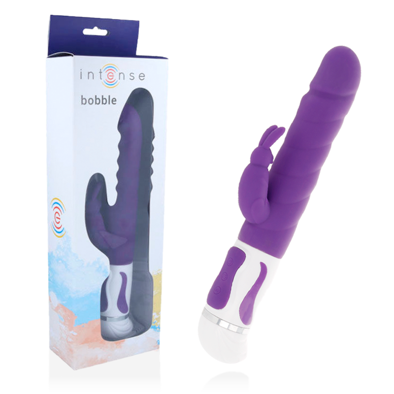 INTENSO BOBBLE VIBRATORE CONIGLIO VIOLA  