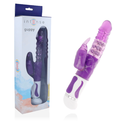 VIBRATORE GAPPY INTENSO CONIGLIO VIOLA 