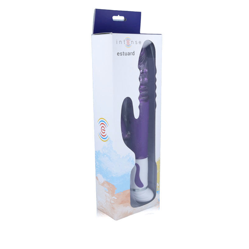 ESTUARD INTENSO VIBRATORE CONIGLIO VIOLA  