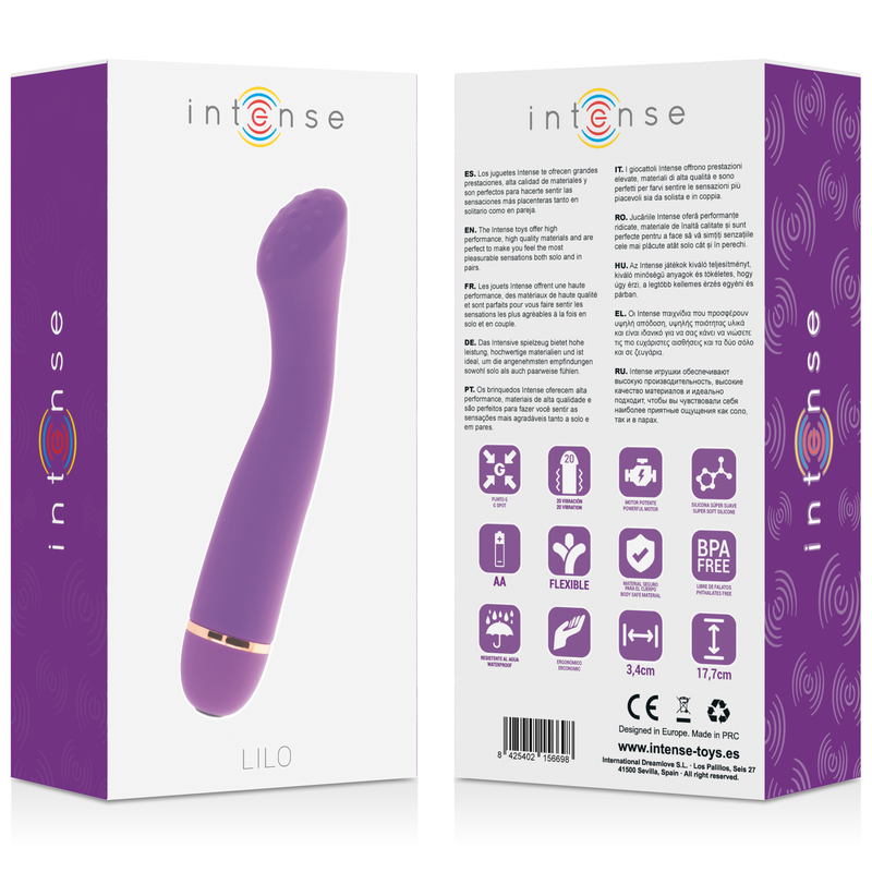 LILO INTENSO 20 VELOCITÀ SILICONE VIOLA  