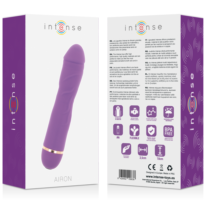 INTENSE AIRON 20 VELOCITÀ SILICONE VIOLA  