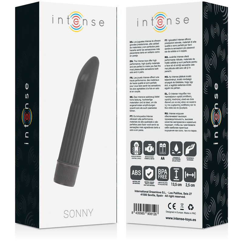 VIBRATORE SONNY INTENSO NERO  