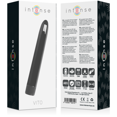 VIBRATORE INTENSO VITO NERO 