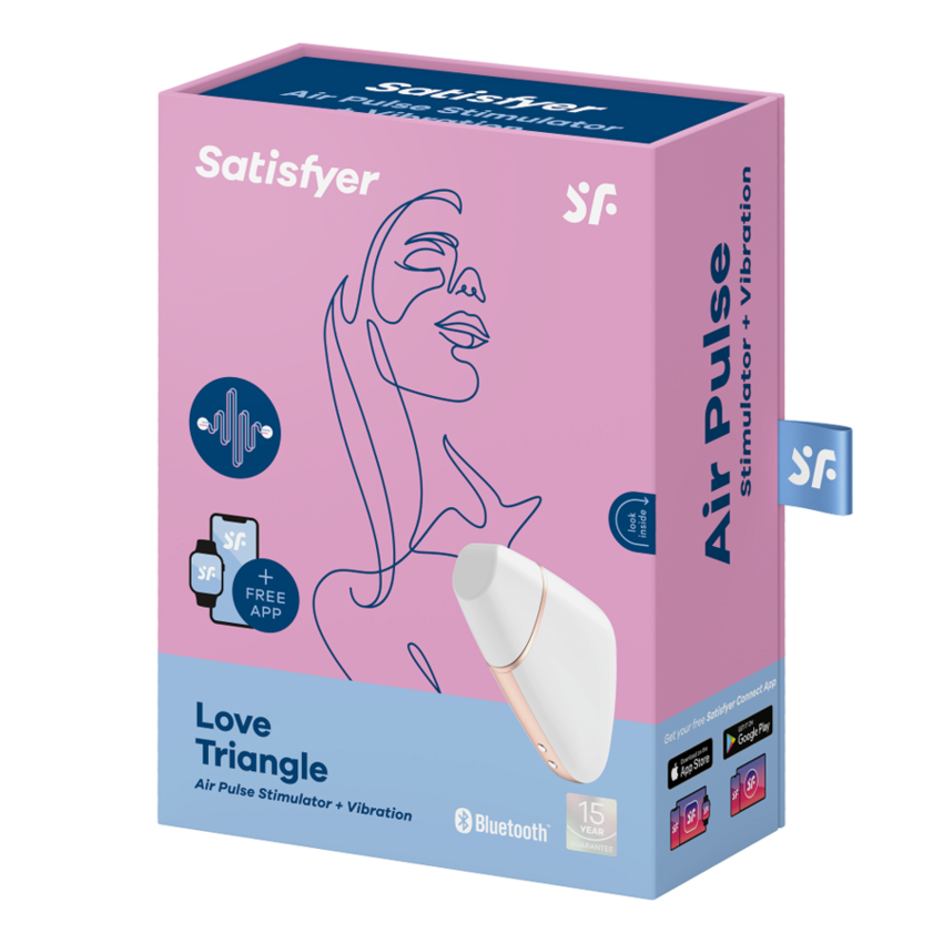 SATISFYER CONNECT TRIANGOLO LOVE - BIANCO  