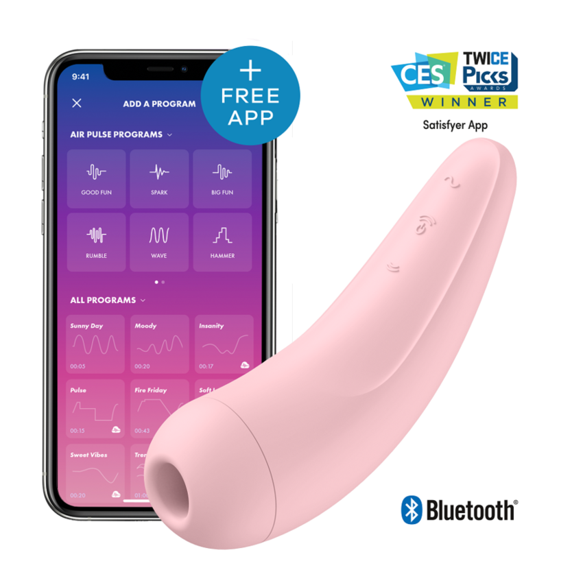 SATISFYER CURVY 2+ ROSA  