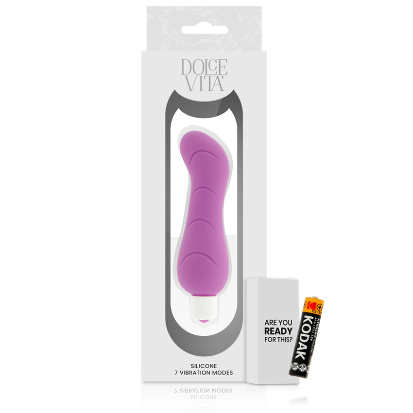 DOLCE VITA  G-SPOT PURPLE SILICONE  