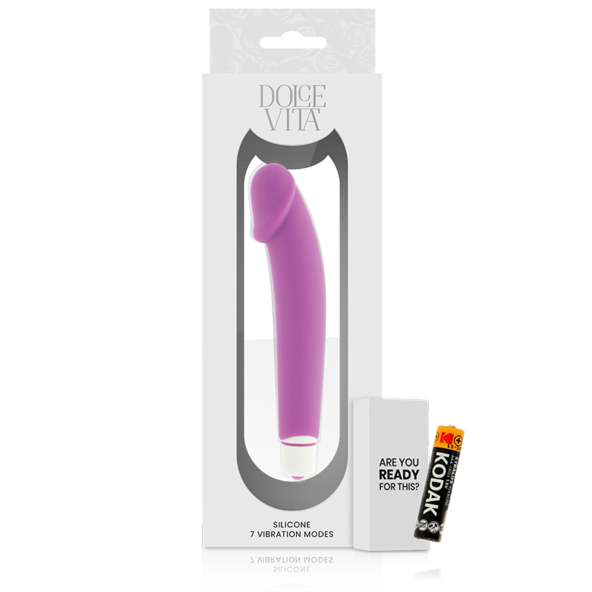 DOLCE VITA  REALISTIC PURPLE SILICONE  