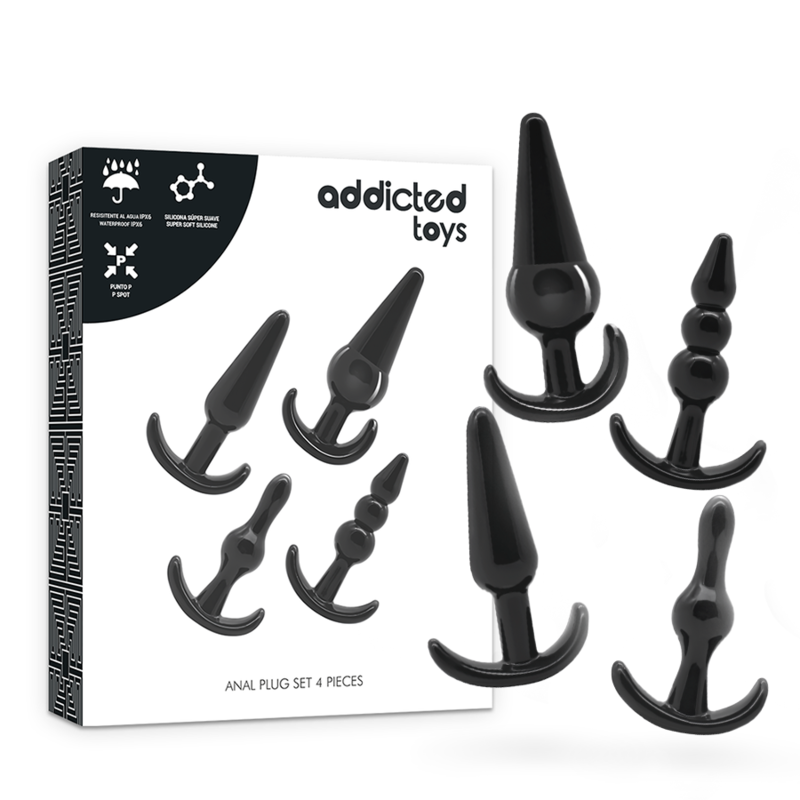 GIOCATTOLI addicted SET 4 SPINE ANALI  