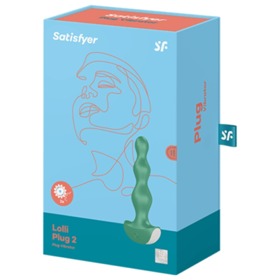 VIBRATORE SATISFYER LOLLI PLUG 2 PLUG - VERDE 