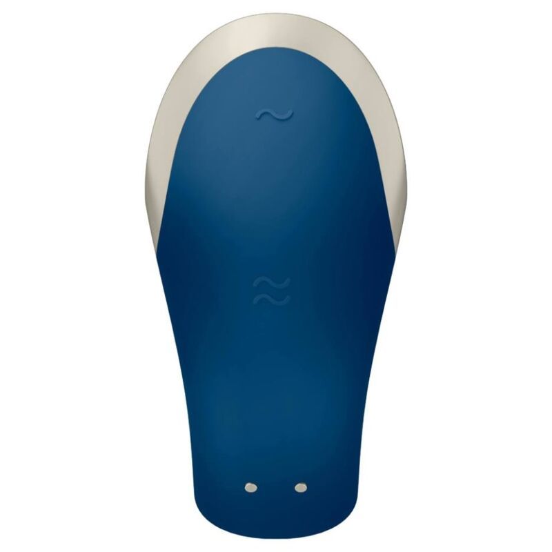 VIBRATORE SATISFYER DOUBLE LOVE LUXURY PARTNER - BLU  