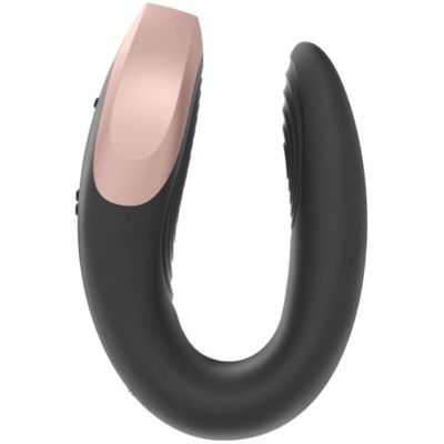 VIBRATORE SATISFYER DOUBLE LOVE LUXURY PARTNER - NERO 