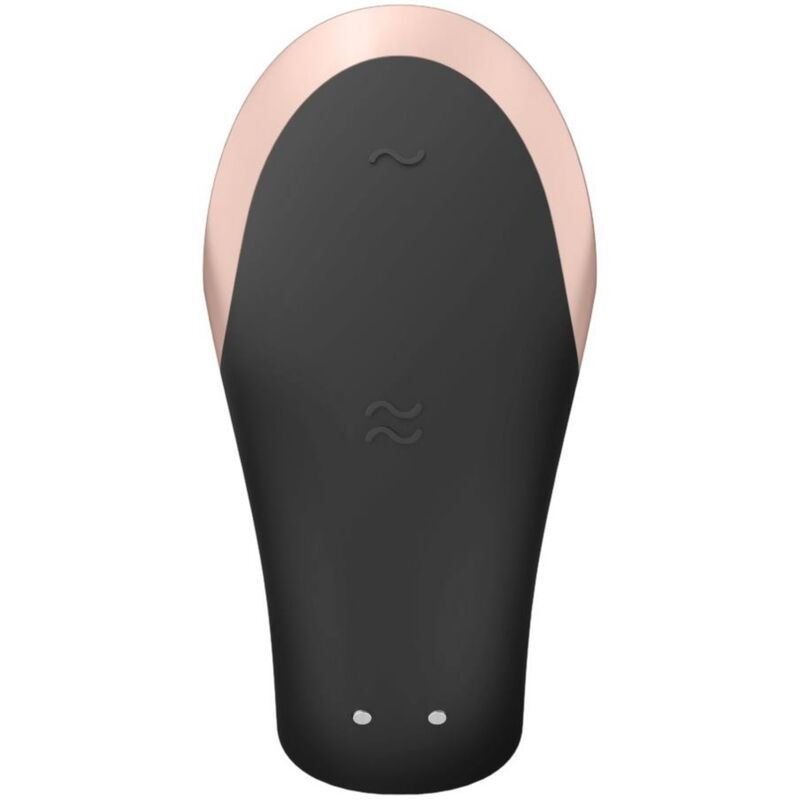 VIBRATORE SATISFYER DOUBLE LOVE LUXURY PARTNER - NERO  