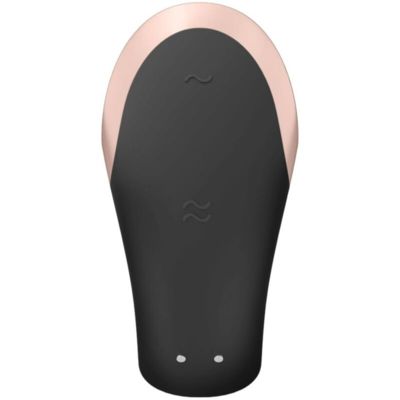 VIBRATORE SATISFYER DOUBLE LOVE LUXURY PARTNER - NERO 