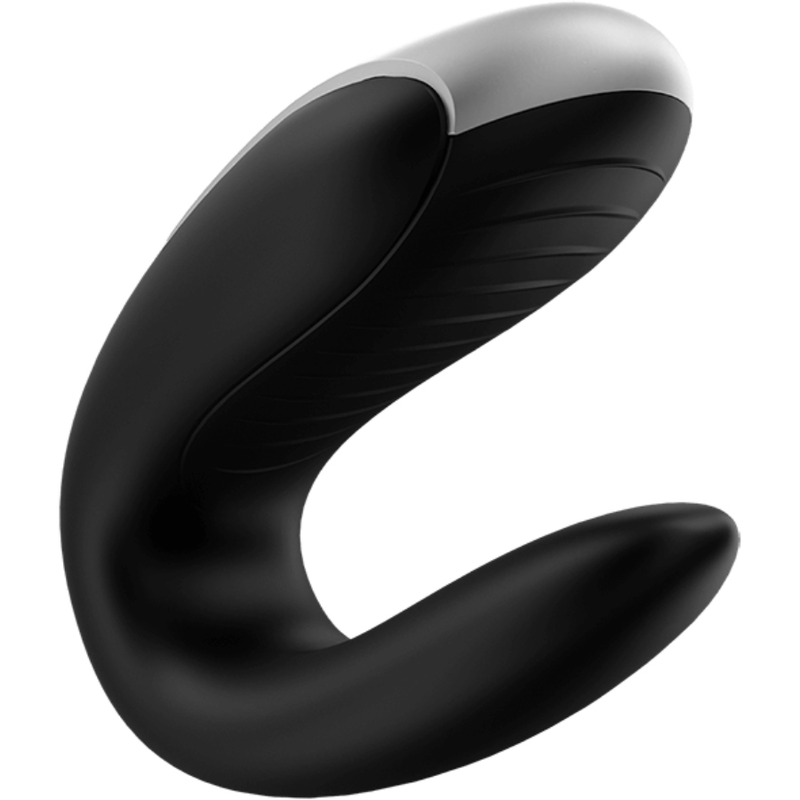 VIBRATORE SATISFYER DOPPIO DIVERTIMENTO PARTNER - NERO  