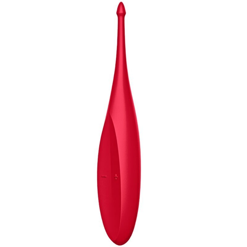 VIBRATORE SODDISFACENTE TWIRLING FUN TIP - ROSSO  