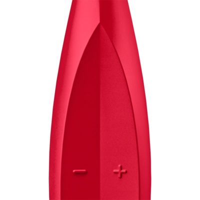 VIBRATORE SODDISFACENTE TWIRLING FUN TIP - ROSSO 