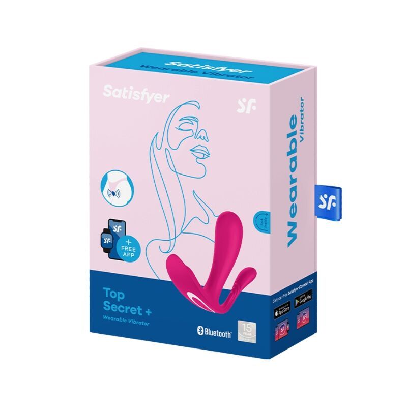 VIBRATORE SODDISFATTO TOP SECRET PLUS ROSA  