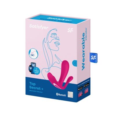 VIBRATORE SODDISFATTO TOP SECRET PLUS ROSA 