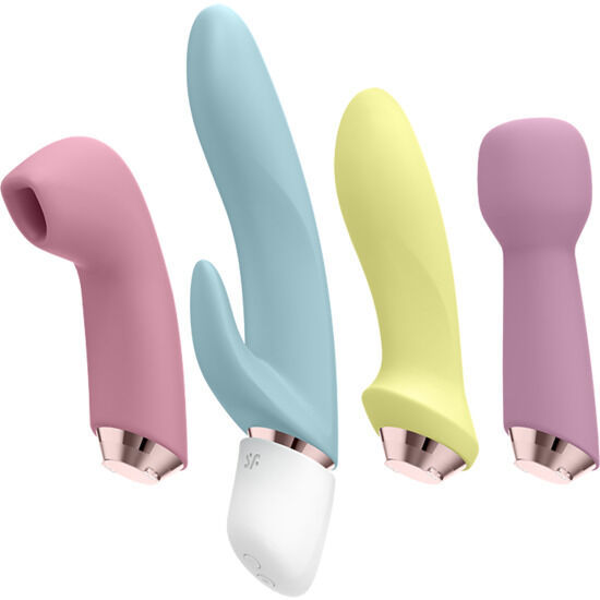 SATISFYER MARVELOUS FOUR - SET VIBRATORE E IMPULSO D''ARIA  