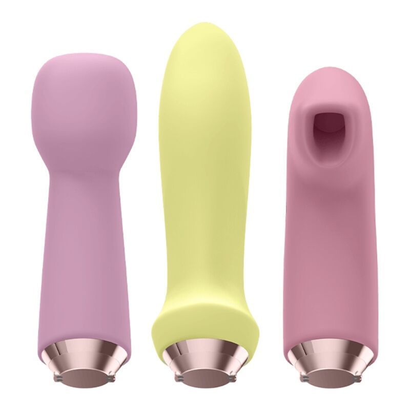 SATISFYER MARVELOUS FOUR - SET VIBRATORE E IMPULSO D''ARIA  