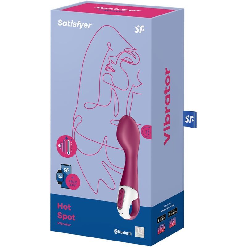 SATISFYER HOT SPOT VIBRADOR PUNTO G  