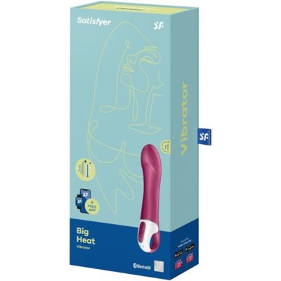 SATISFYER BIG HEAT VIBRADOR PUNTO G 