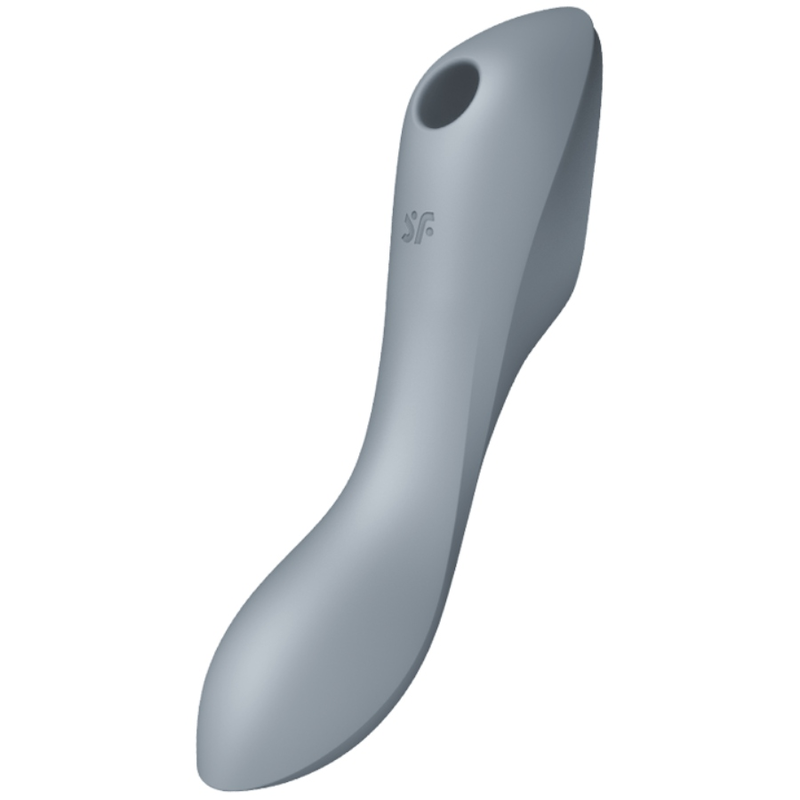 VIBRATORE A IMPULSI D''ARIA SATISFYER CURVY TRINITY 3 - GRIGIO