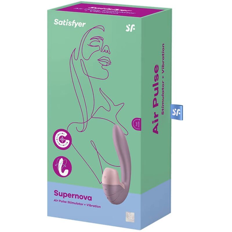 STIMOLATORE E VIBRAZIONE SUNRAY SATISFYER - ROSA  