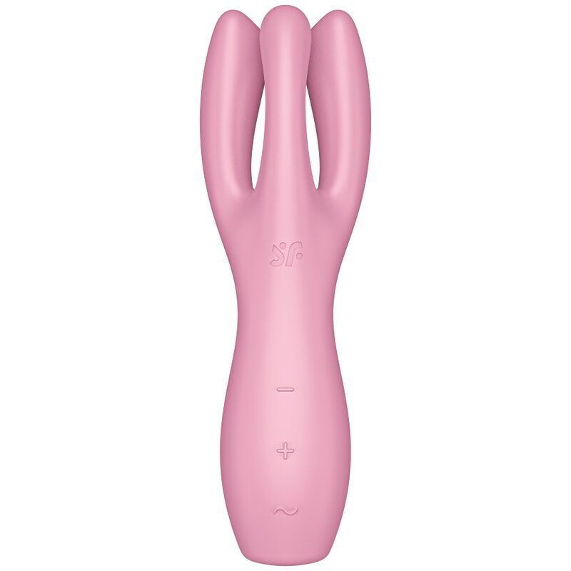 VIBRATORE SATISFYER THREESOME 3 - ROSA  