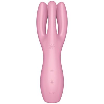 VIBRATORE SATISFYER THREESOME 3 - ROSA 