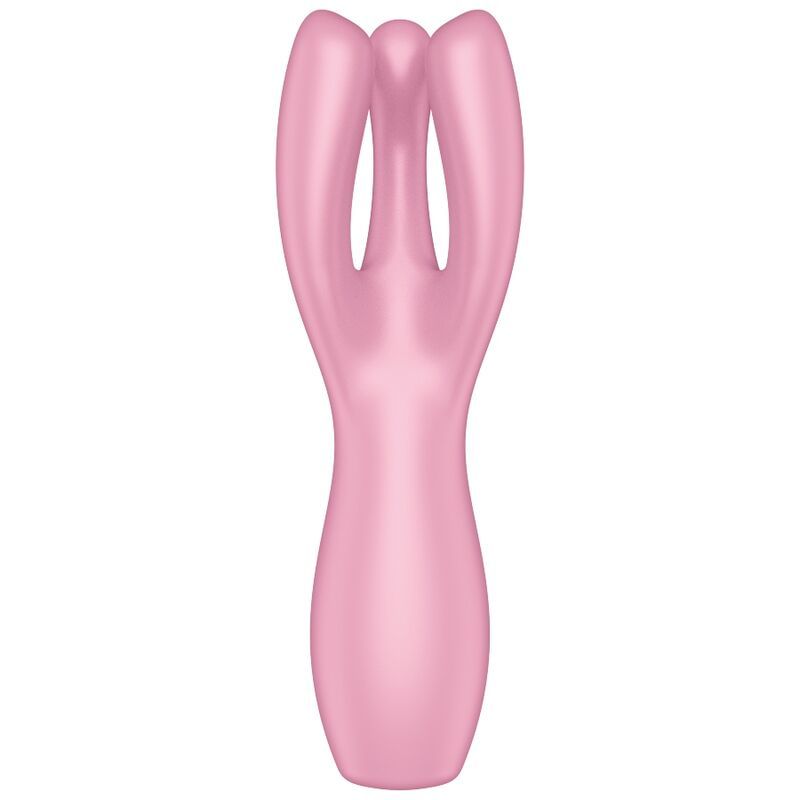 VIBRATORE SATISFYER THREESOME 3 - ROSA  