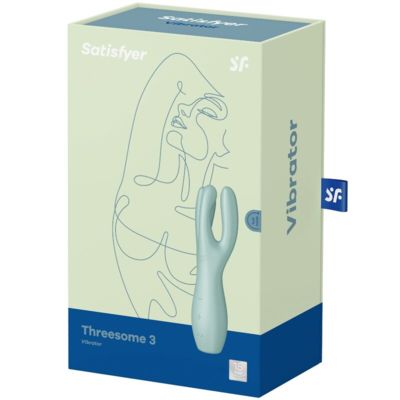 VIBRATORE SATISFYER THREESOME 3 - NUOVO 