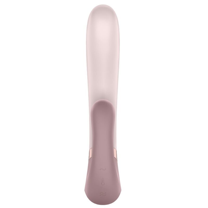 SATISFYER HEAT WAVE VIBRATOR APP - PINK  