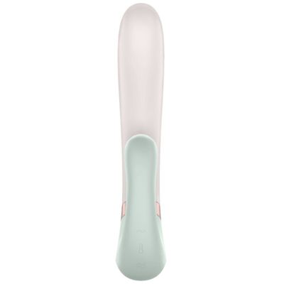 SATISFYER HEAT WAVE VIBRATOR APP - WHITE 