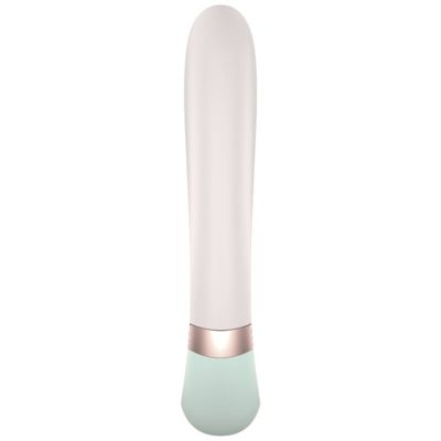 SATISFYER HEAT WAVE VIBRATOR APP - WHITE 