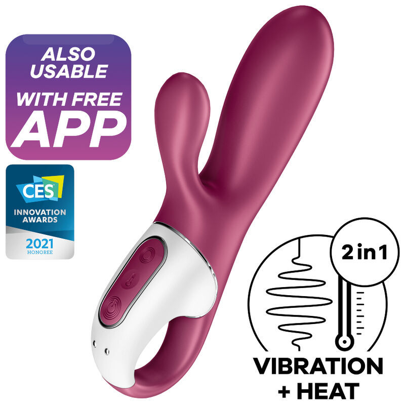 SATISFYER HOT BUNNY VIBRADOR PUNTO G  