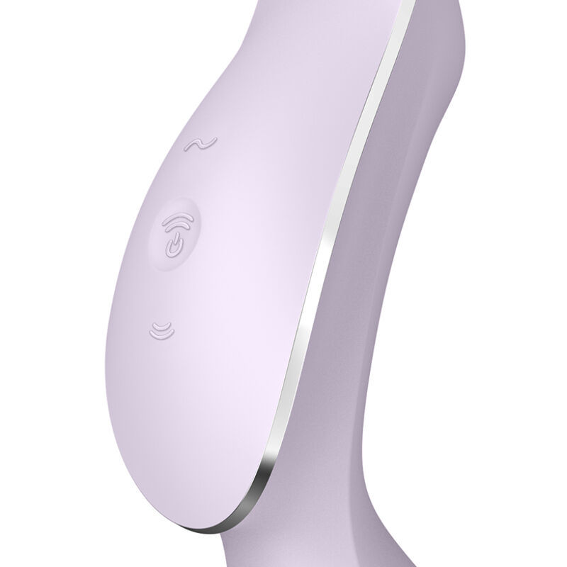 STIMOLATORE E VIBRATORE SATISFYER CURVY TRINITY 2 - VIOLA  