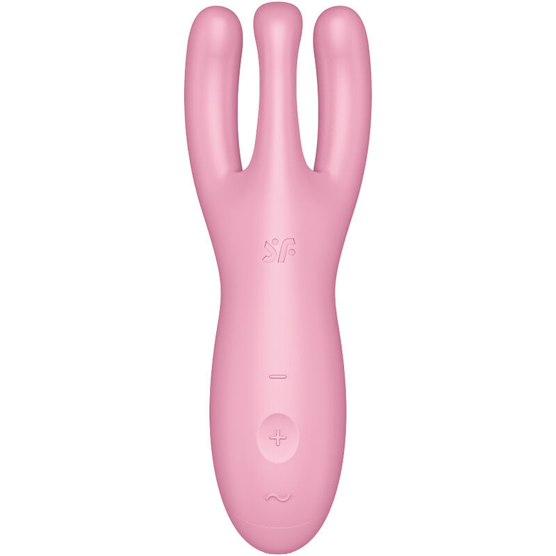 SATISFYER THREESOME 4 VIBRATOR APP - PINK  