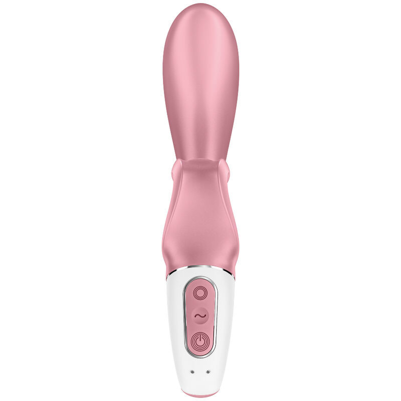 SATISFYER HUG ME RABBIT VIBRATOR APP - PINK  