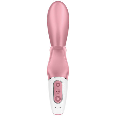 SATISFYER HUG ME RABBIT VIBRATOR APP - PINK 