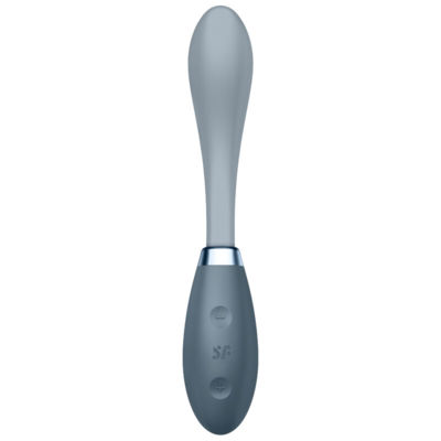 MULTI VIBRATORE SATISFYER G-SPOT FLEX 3 - GRIGIO 